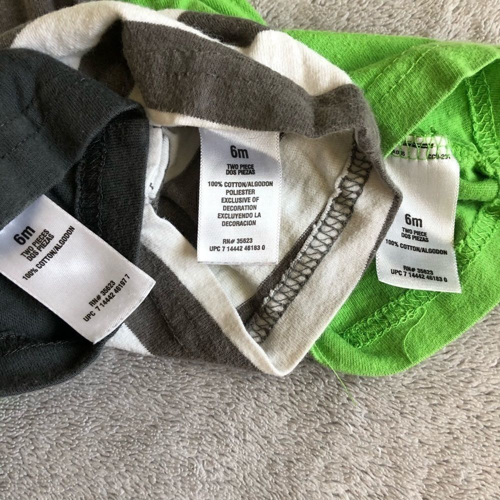 Carter’s Short Sleeve Rompers(lot of 3) - Picture 12 of 13